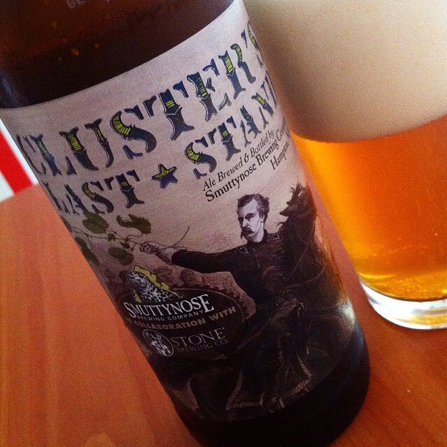 Cluster's Last Stan de Smuttynose y Stone vía @Apaman8 en Instagram