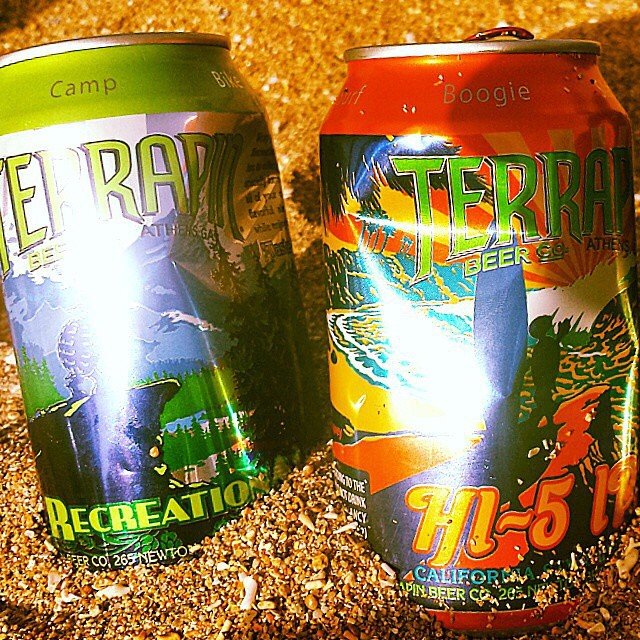 Terrapin Recreation Ale y HI-5 IPA vía @lebronjavier