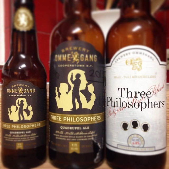 Ommegang Three Philosophers vía @j_sanmurphy en Instagram