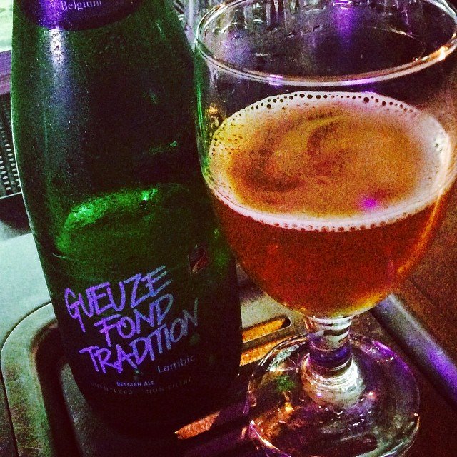 Gueuze Fond Tradition vía @aibonitobeergarden en Instagram