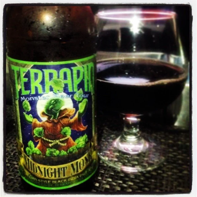Terrapin Midnight Monk Black IPA vía @thecraftbeergal en Instagram