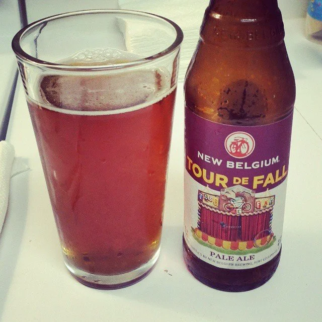 New Belgium Tour de Fall Pale Ale vía @mauricioh77 en Instagram