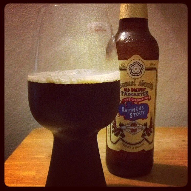 Samuel Smith's Oatmeal Stout vía @adejesus80 en Instagram