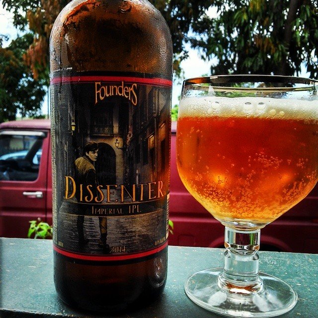 Founders Dissenter Imperial IPA vía @cracker8110 en Instagram