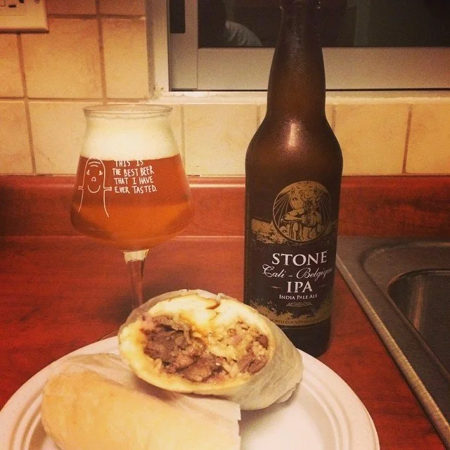 Stone Cali-Belgique IPA vía @ramonesbrew en Instagram
