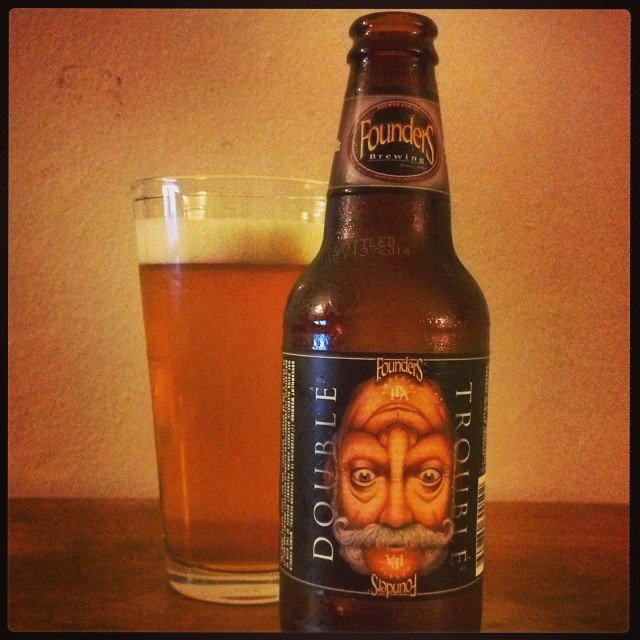 Founders Double Trouble IPA vía @adejesus80 en Instagram