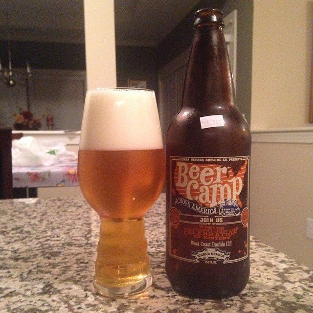 Sierra Nevada Beer Camp West Coast Double IPA vía @ericmcardona en Instagram