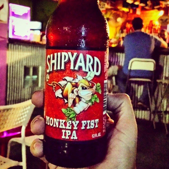 Shipyard Monkey Fist IPA vía @makiromusic en Instagram