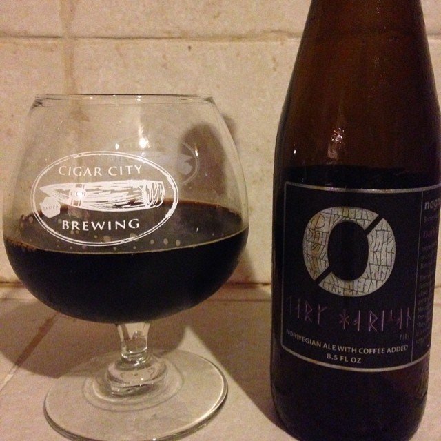 Nogne Norwegian Ale with Coffee vía @jsantiagomurphy en Instagram