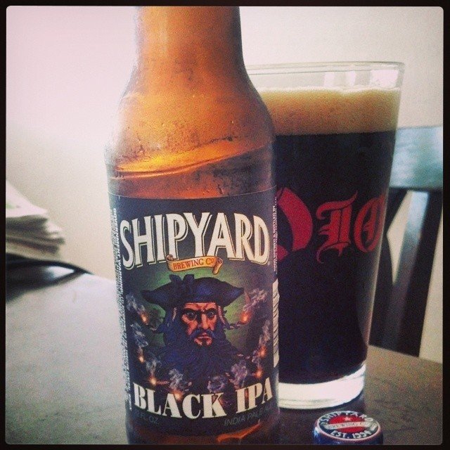 Shipyard Black IPA vía @adejesus80 en Instagram