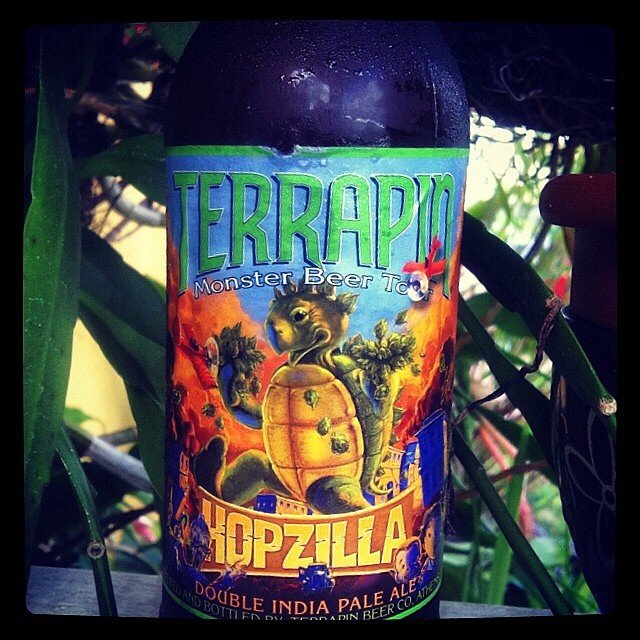 Terrapin Hopzilla Double IPA vía @lornajps en Instagram