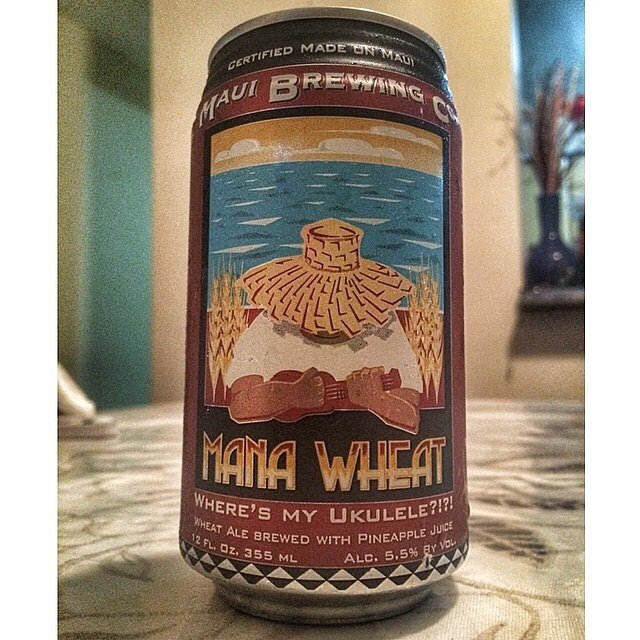 Maui Brewing Mana Wheat vía @vsoto1990 en Instagram