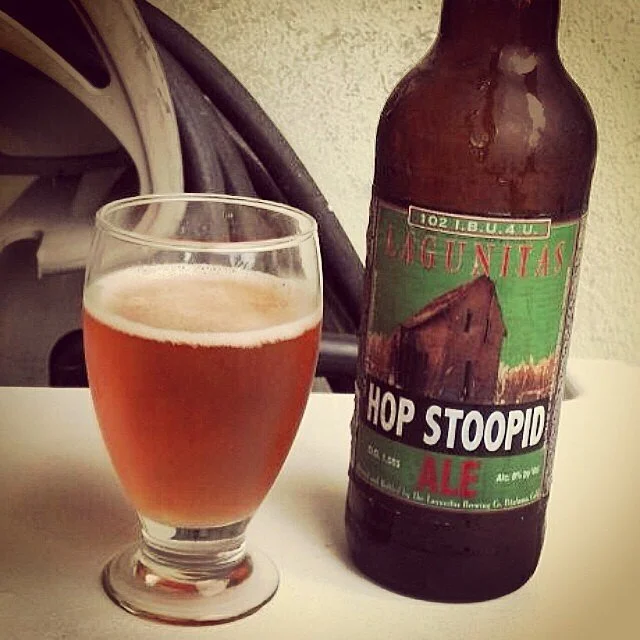 Lagunitas Hop Stoopid Ale vía @dehumanizer en Instagram