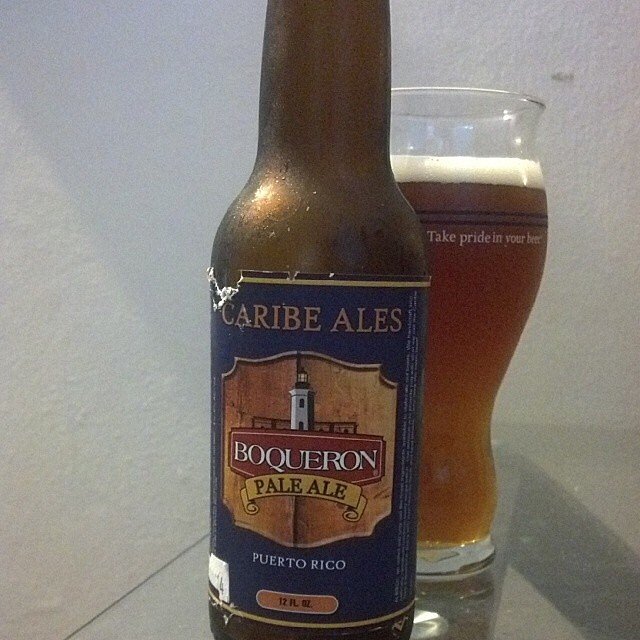 Boquerón Brewing Pale Ale vía @adejesus80 en Instagram