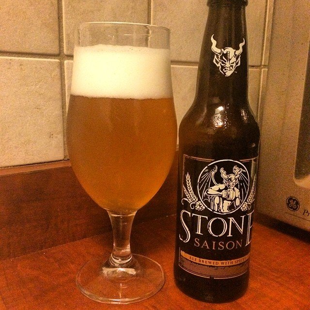 Stone Saison vía @ramonesbrew en Instagram