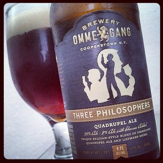 Ommegang Three Philosophers vía @adejesus80 en Instagram