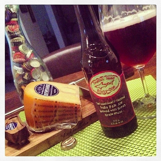 Dogfish Head Sixty-One vía @thecraftbeergal en Instagram