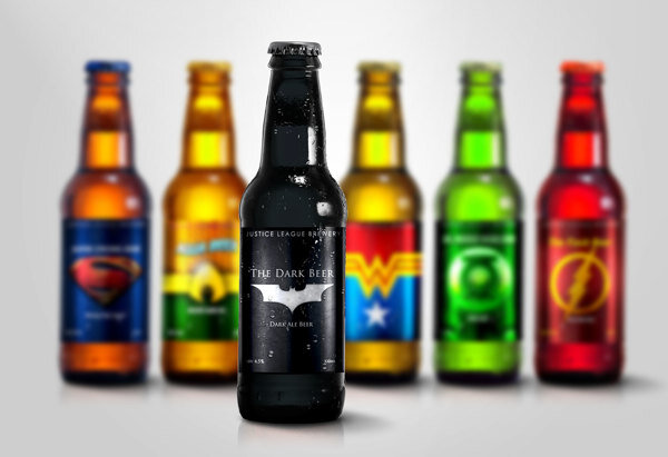 Diseñador crea lo que el cree serían las cervezas de Batman, Superman y  otros superhéroes — Craft Beer Generation