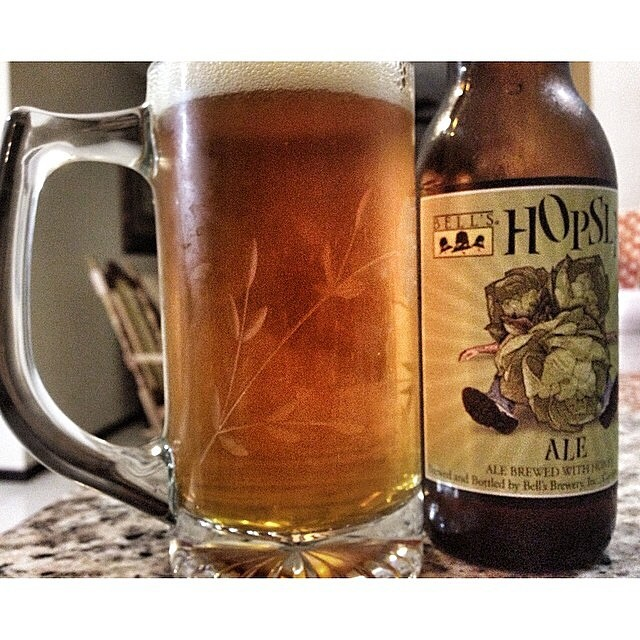 Bell's Hopslam Ale vía @santosbaez en Instagram