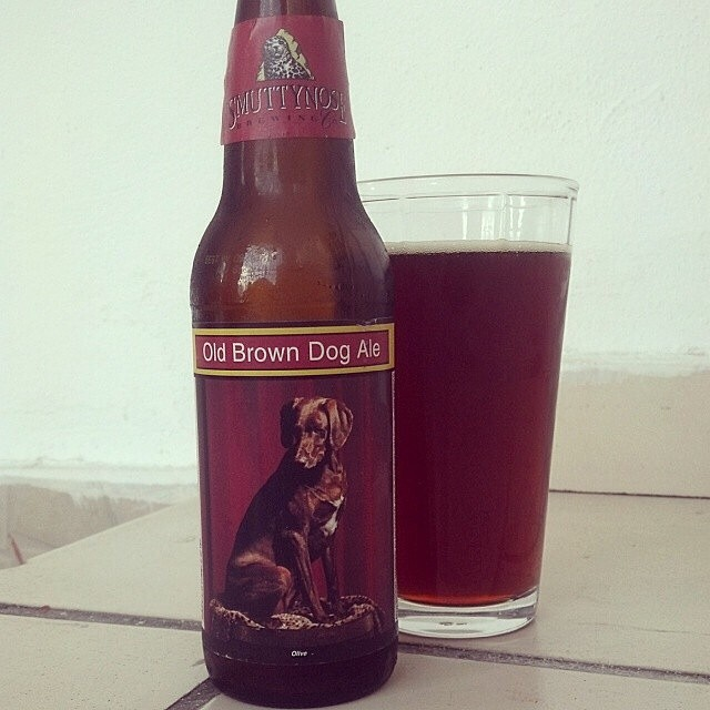 Smuttynose Old Brown Dog Ale vía @adejesus80 en Instagram