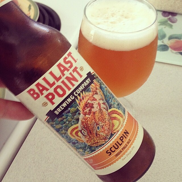 Ballast Point Sculpin IPA vía @rafeluzzi en Instagram