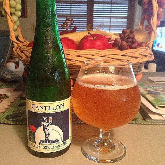 Cantillon Gueuze 100% Lambic Bio vía @fmarcano89 en Instagram