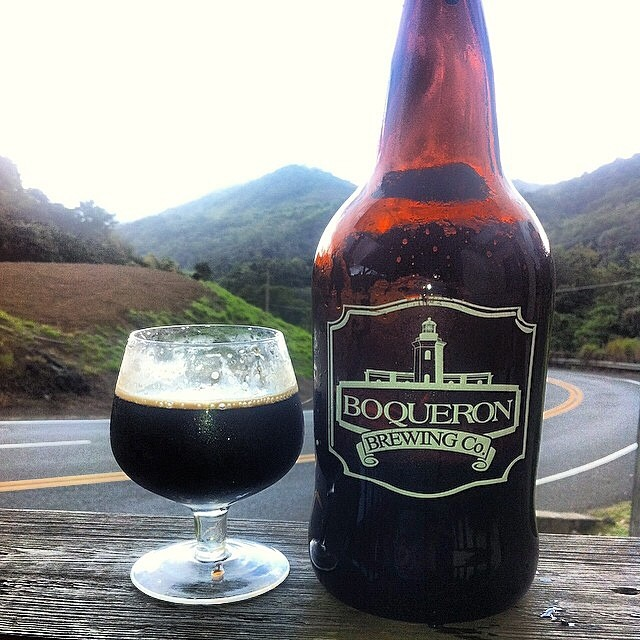 Tres Palmas Milk Stout de Boquerón Brewing vía @aibonitobeergarden