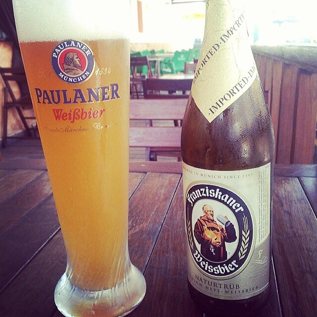 Franziskaner Weissbier vía @emekatreberesei en Instagram
