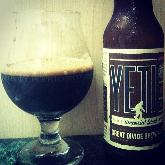 Yeti Imperial Stout vía @jsantiagomurphy en Instagram