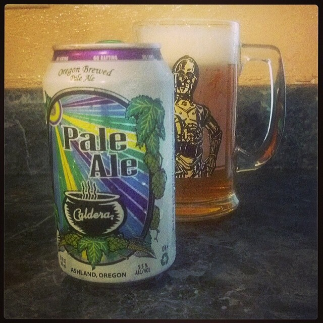 Caldera Pale Ale vía @adejesus80 en Instagram