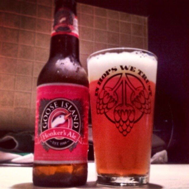 Goose Island Honker's Ale vía @valdorm en Instagram