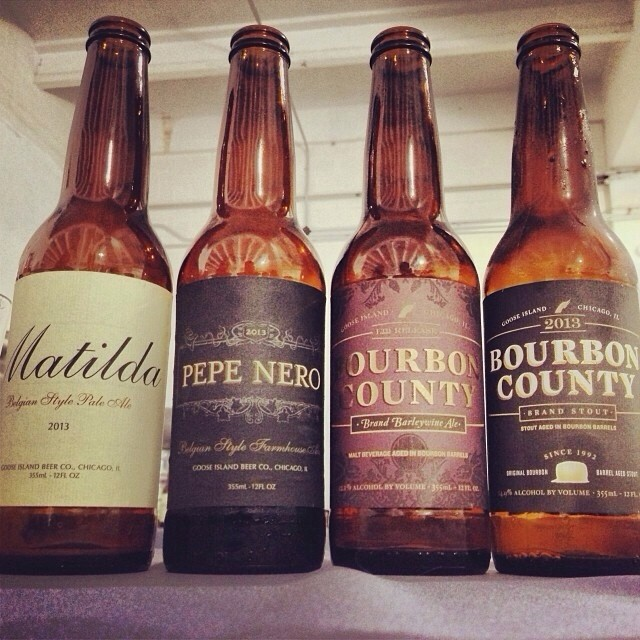 Degustación de Goose Island vía @tote7 en Instagram