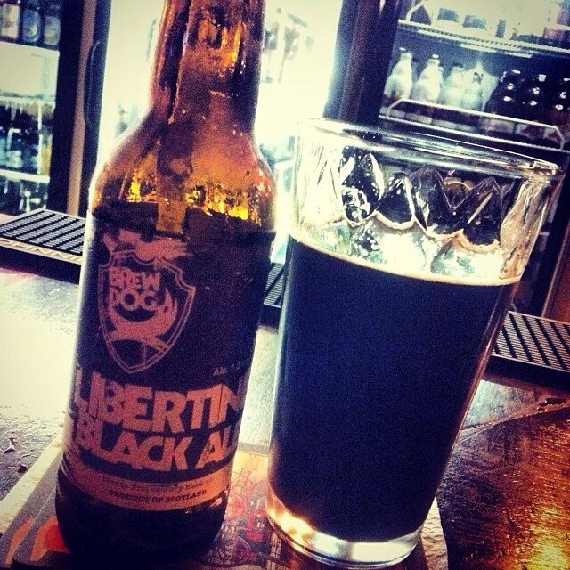 Brew Dog Libertine Black Ale vía @lornajps en Instagram