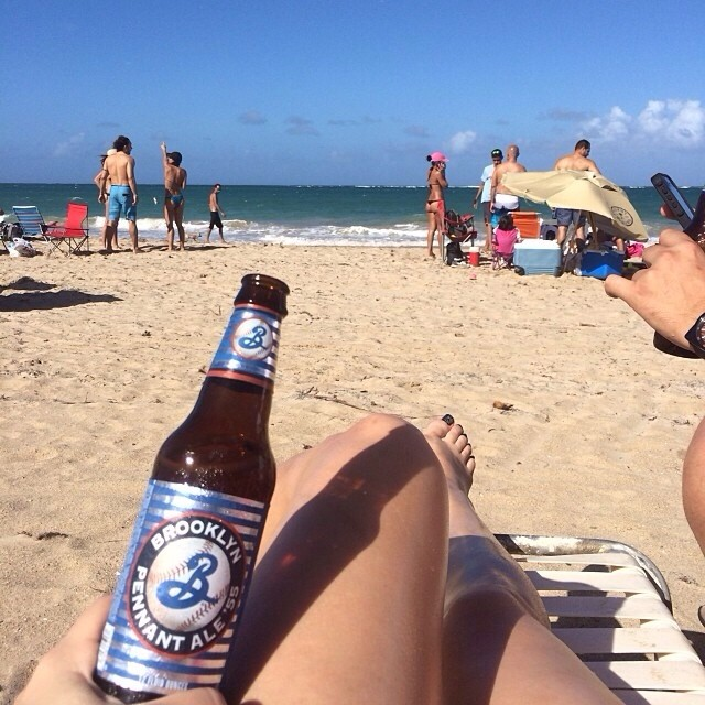 Brooklyn Pennant Ale vía @sunnygirlpr en Instagram
