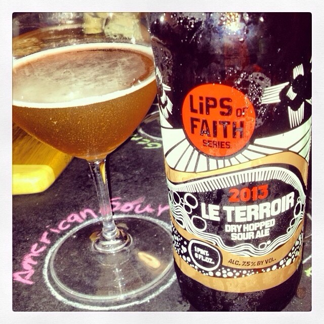 New Belgium Le Terroir vía @thecraftbeergal en Instagram