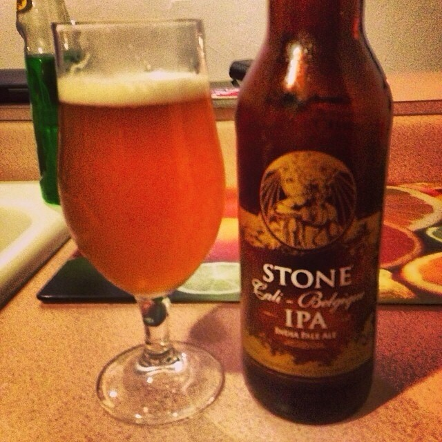 Stone Cali-Belgique IPA vía @dehumanizer en Instagram