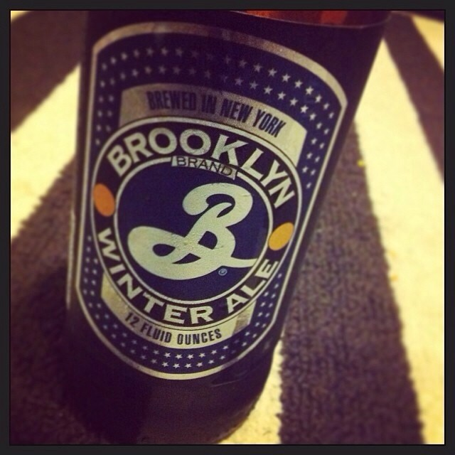 Brooklyn Winter Ale vía @lornajps en Instagram