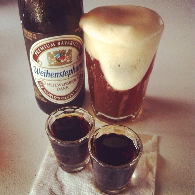 Weihenstephaner Hefeweissbier Dark vía @apaman8 en Instagram