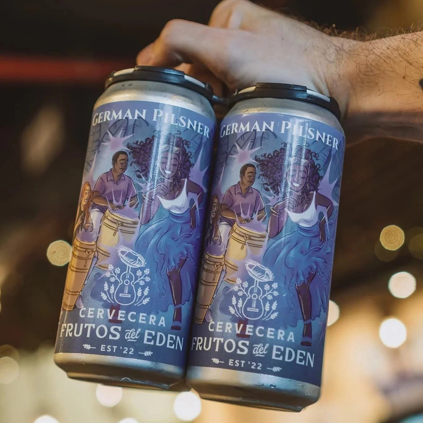 Cervecera Frutos del Edén da el salto al formato de lata con el lanzamiento de su German Pilsner