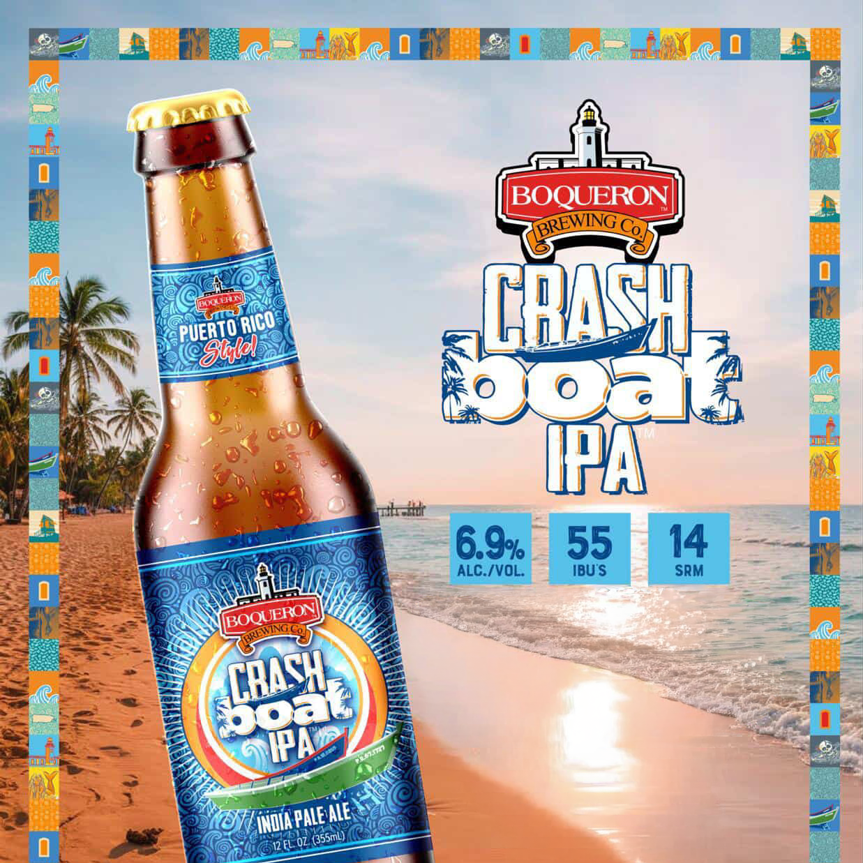 Boquerón Brewing celebra 15 años con el regreso en botella de la Crash Boat IPA