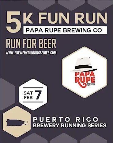 PR Brewery Running Series en Papa Rupe Brewing en Ponce