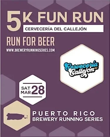 PR Brewery Running Series: en Cervecería del Callejón en Viejo San Juan