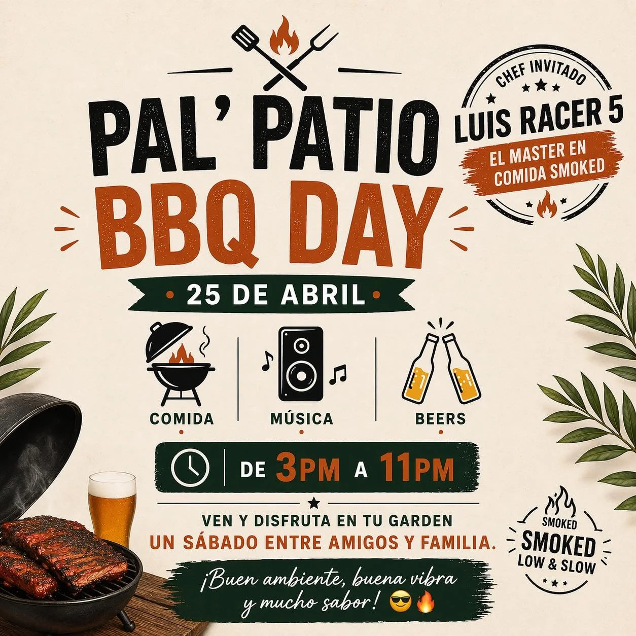 Pa'l Patio BBQ en Taberna Boricua