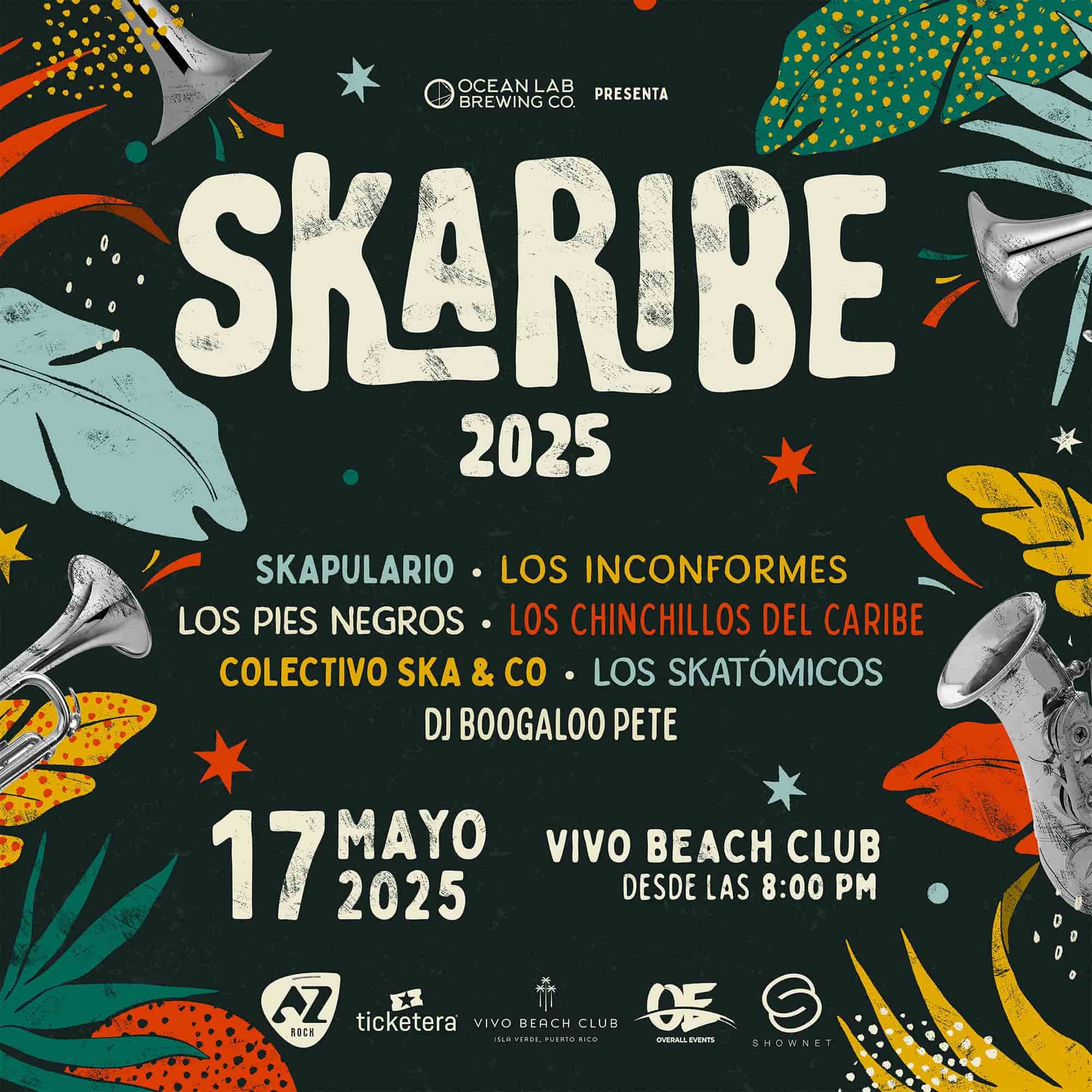 Skaribe 2025 en Vivo Beach Club en Isla Verde