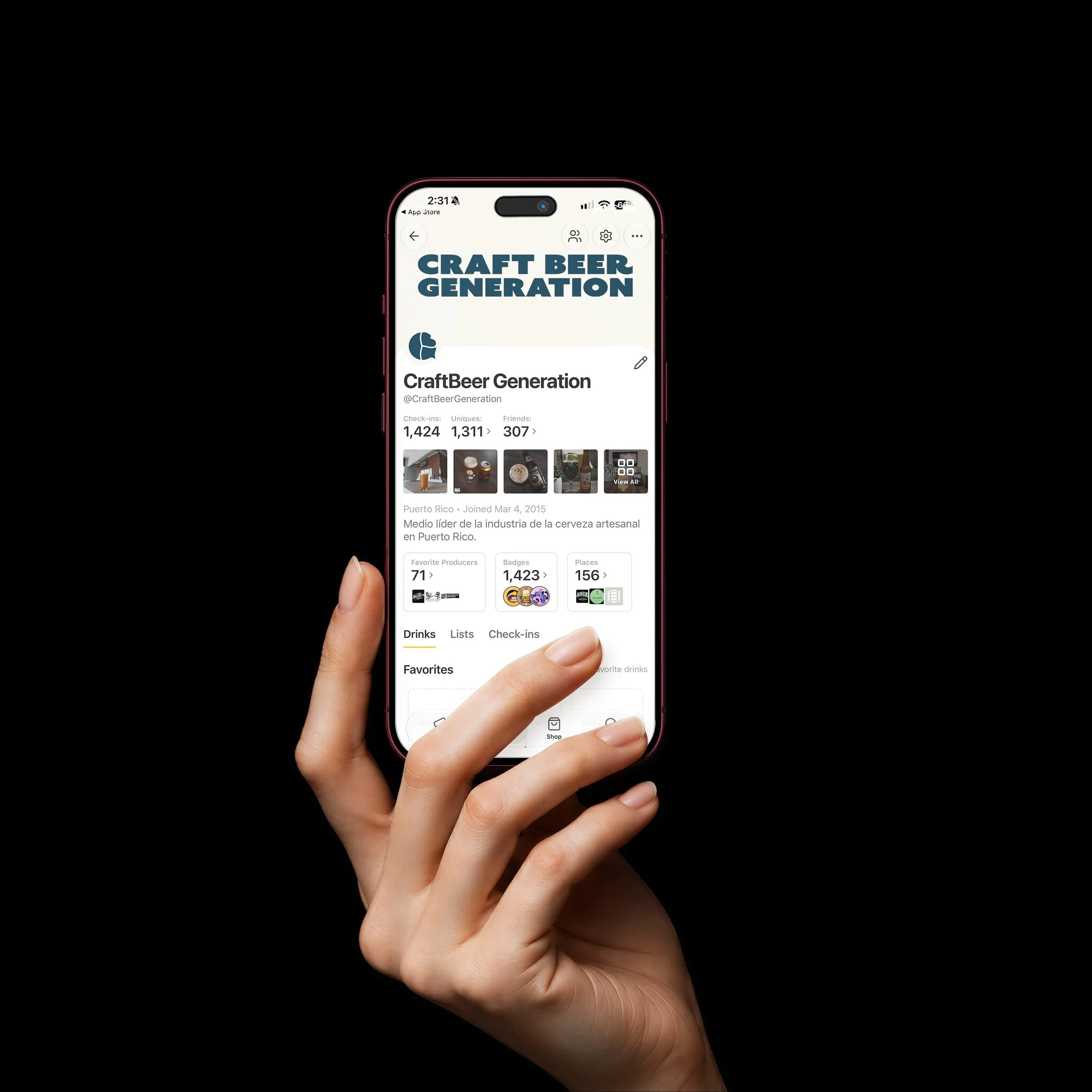 Untappd anuncia el mayor rediseño de su historia con vinos, licores y nuevas funciones