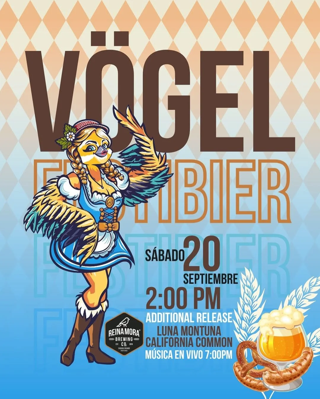 Oktoberfest en Reina Mora Brewing en Sabana Grande
