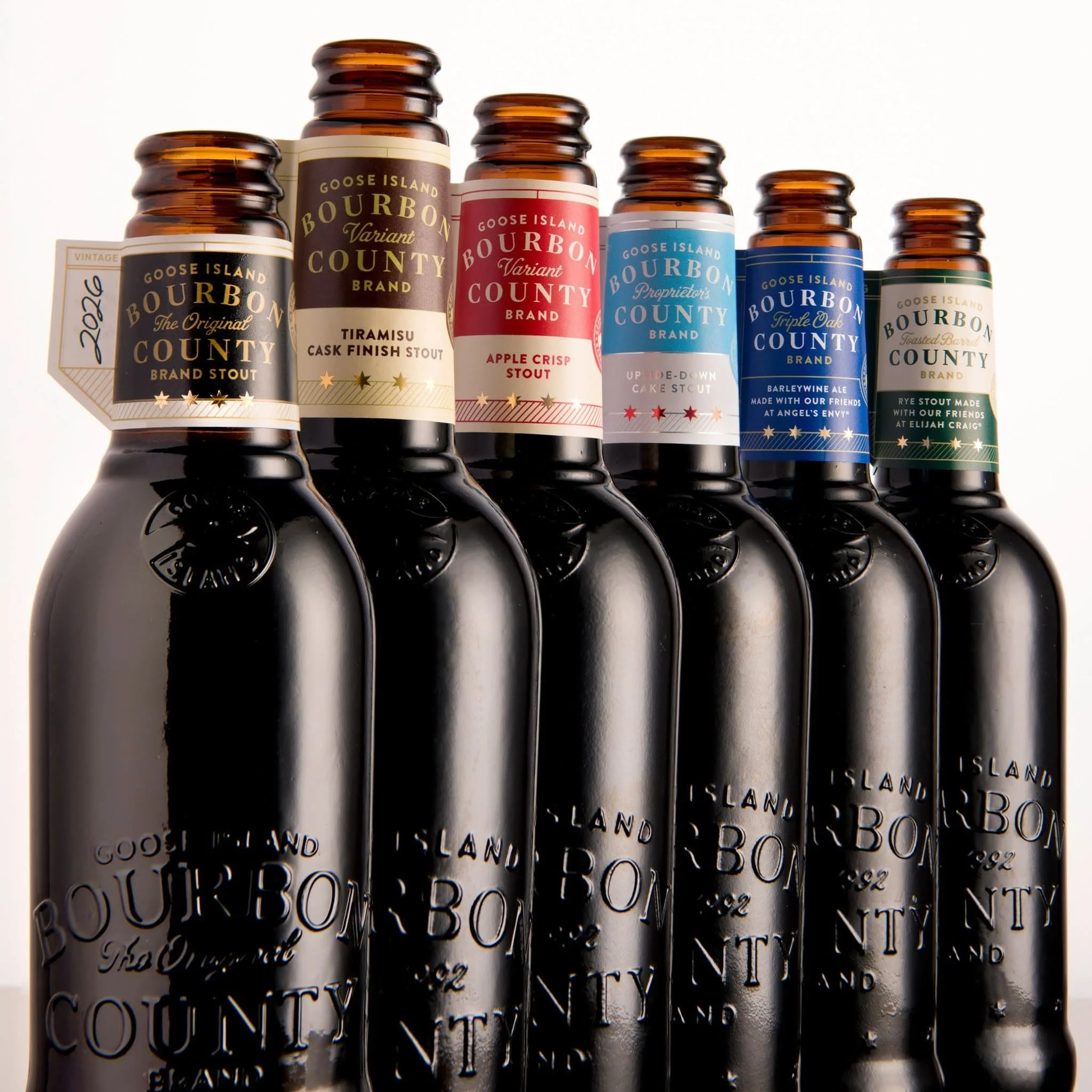 Goose Island revela su línea Bourbon County Stout 2026 con una edición terminada en barril de ron