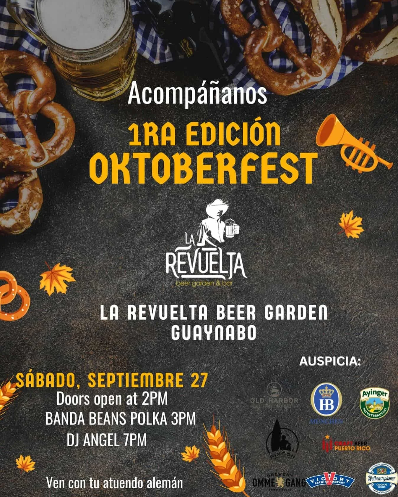 Oktoberfest en La Revuelta en Guaynabo