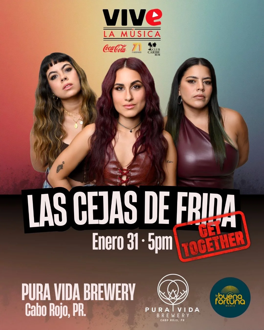 Las Cejas de Frida, Pizza Pop-Up y cervezas en Pura Vida Brewery en Cabo Rojo