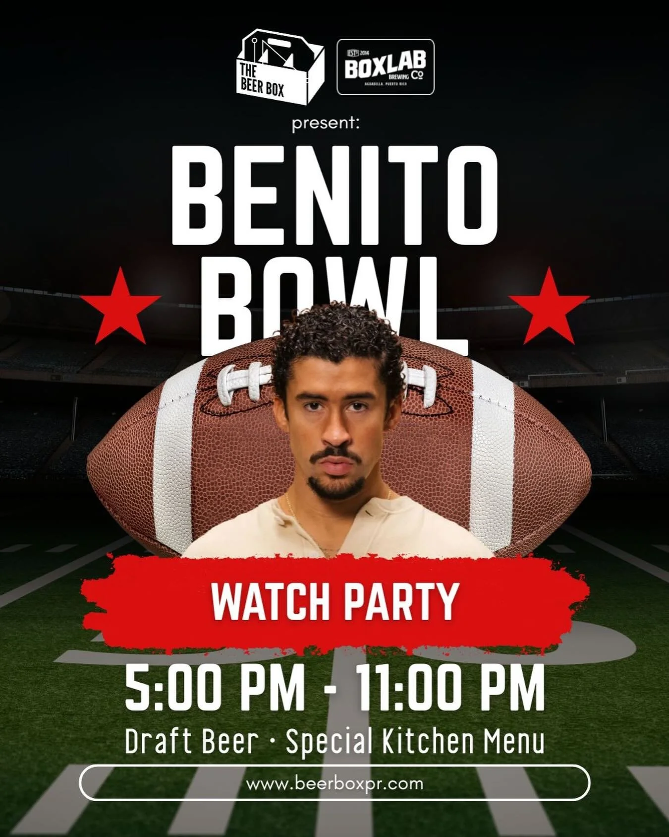 Benito Bowl en Boxlab Brewing en Aguadilla